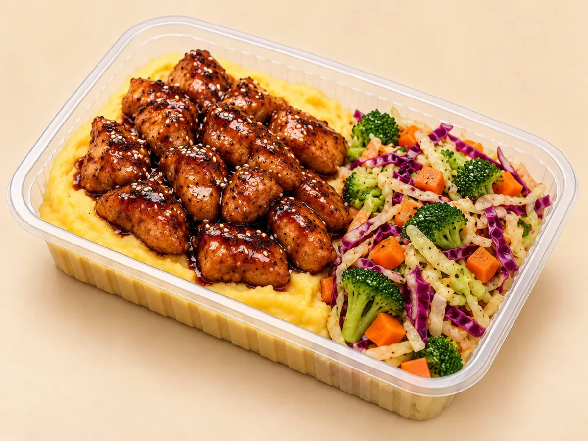 Marmita de frango teriyaki da Casa Paris
